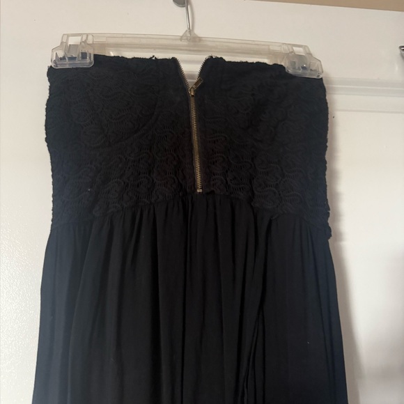 Black Strapless Dress - Picture 4 of 8